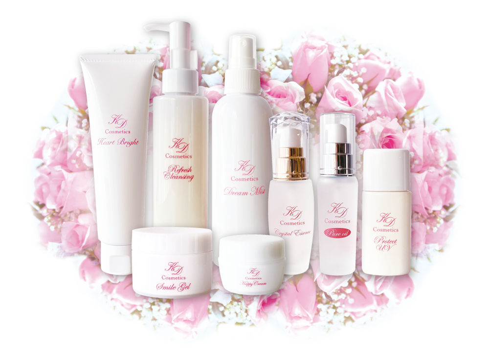 ケイ・ディーコスメティクス/美しく光り輝く素肌と心で最高の笑顔を